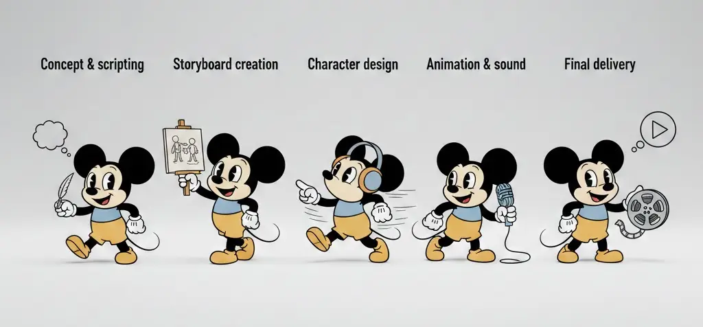 How Cartoon Animation Services Work