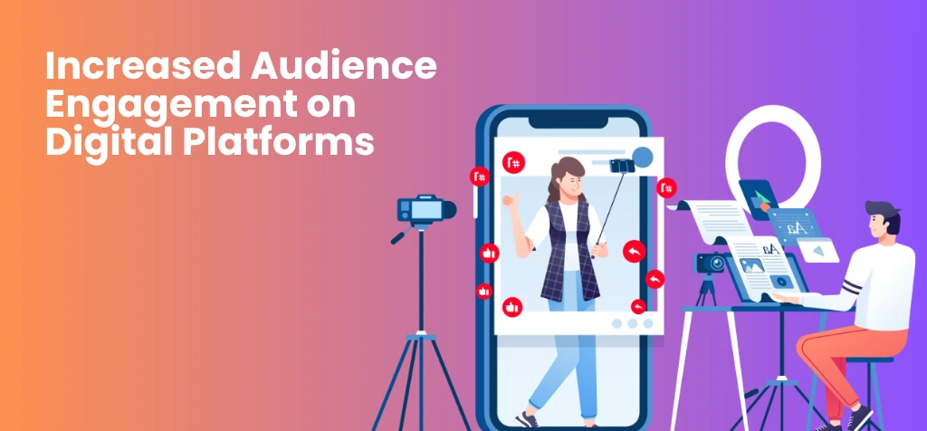 Increased Audience Engagement on Digital Platforms